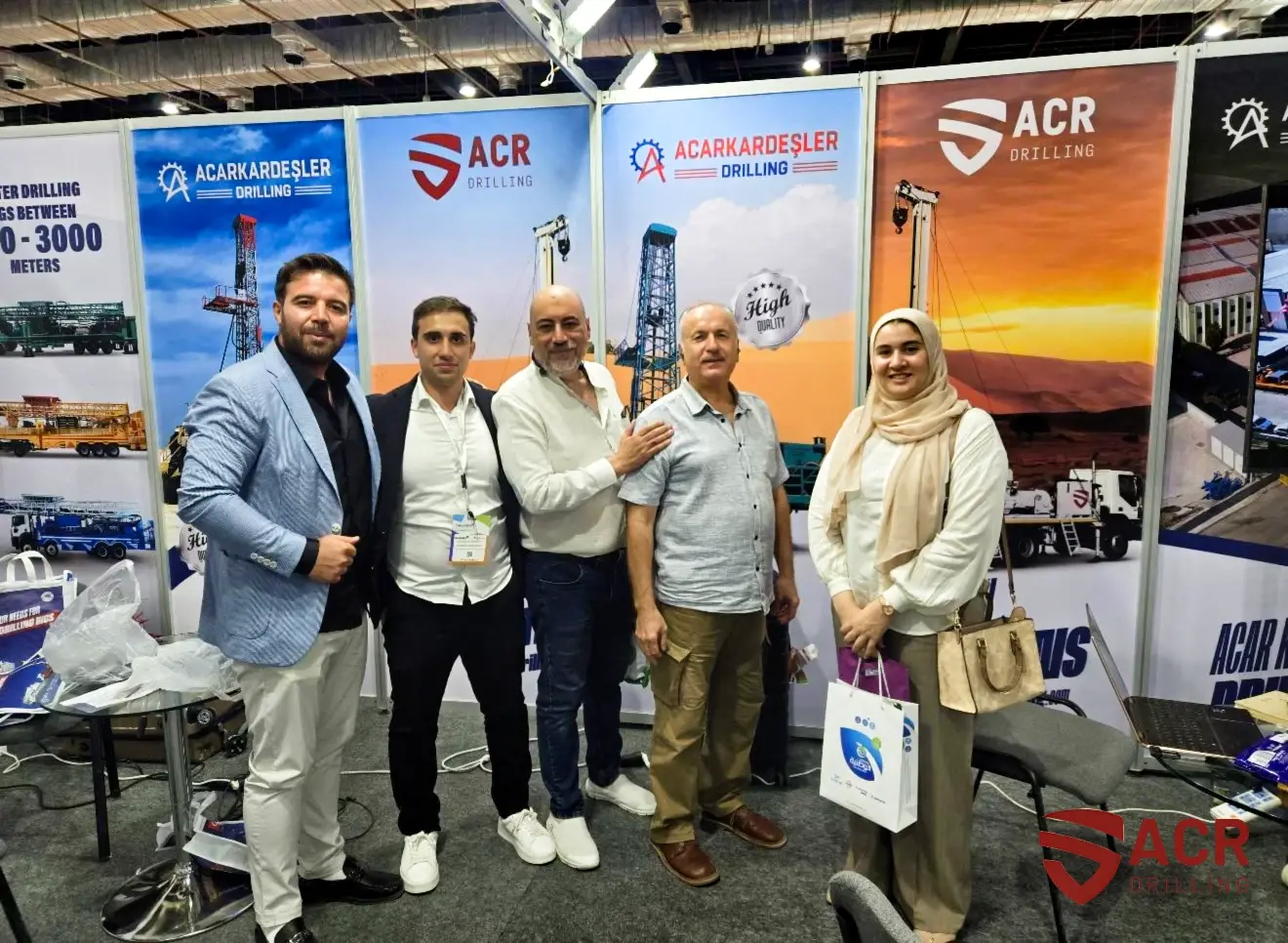 عرضت إيه سي آر للحفر قوتها في معرض صحارى إكسبو مصر ٢٠٢٥